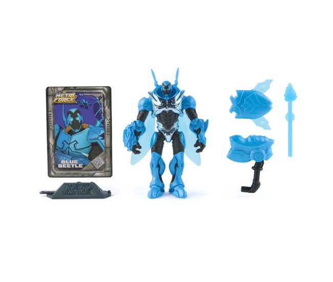 Batman dc eroii metal force figurina blue beetle 10cm Batman dc eroii metal force figurina blue beetle 10cm