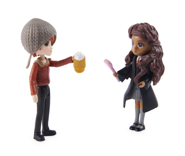 Harry potter wizarding world magical minis set 2 figurine ron si parvati Harry potter wizarding world magical minis set 2 figurine ron si parvati