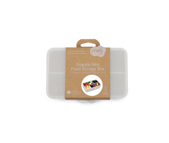Cutie snack 6 compartimente, melii luxe, ivory