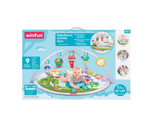 Winfun salteluta cu activitati Winfun salteluta cu activitati