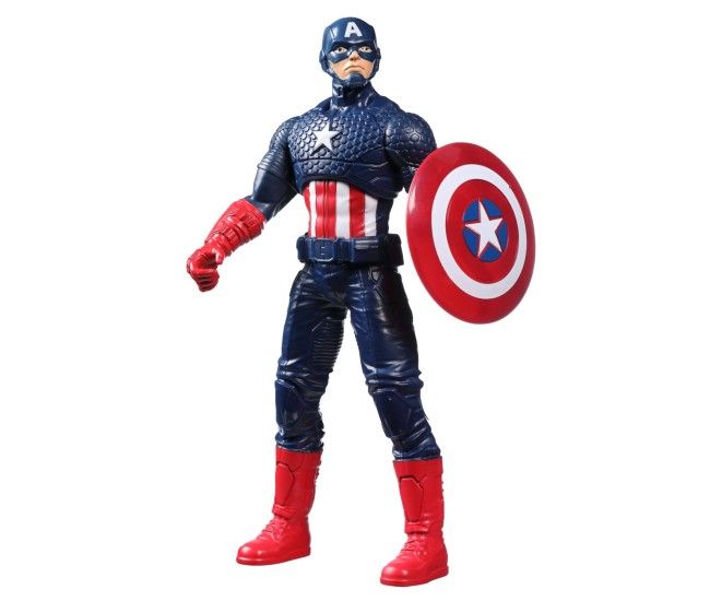 Marvel avengers figurina captain america albastru inchis 24cm Marvel avengers figurina captain america albastru inchis 24cm