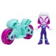 Spiderman set motocicleta si figurina ghost spider 6cm Spiderman set motocicleta si figurina ghost spider 6cm