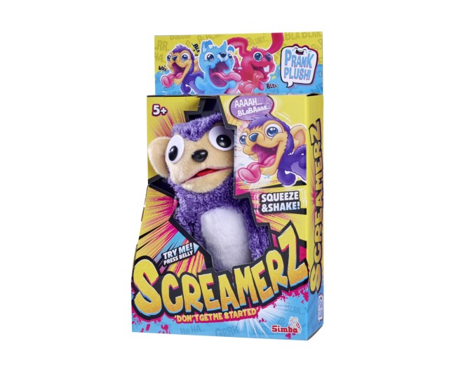 Simba screamerz jucarie plus maimutica violet Simba screamerz jucarie plus maimutica violet