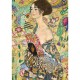 Puzzle trefl 1000 art collection gustav klimt doamna cu evantai Puzzle trefl 1000 art collection gustav klimt doamna cu evantai