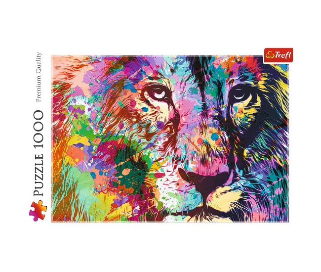 Puzzle trefl 1000 leul colorat