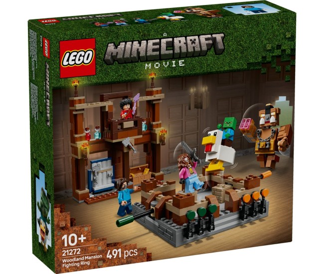 Lego minecraft ring de lupta la conacul din padure 21272 Lego minecraft ring de lupta la conacul din padure 21272