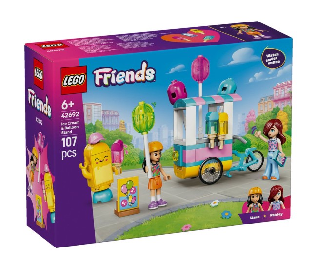 Lego friends stand cu inghetata si baloane 42692 Lego friends stand cu inghetata si baloane 42692
