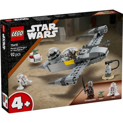 Lego star wars tm nava de lupta stelara n-1 a lui mando si grogu 75410 Lego star wars tm nava de lupta stelara n-1 a lui mando si grogu 75410