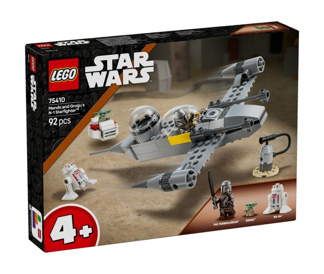 Lego star wars tm nava de lupta stelara n-1 a lui mando si grogu 75410 Lego star wars tm nava de lupta stelara n-1 a lui mando si grogu 75410