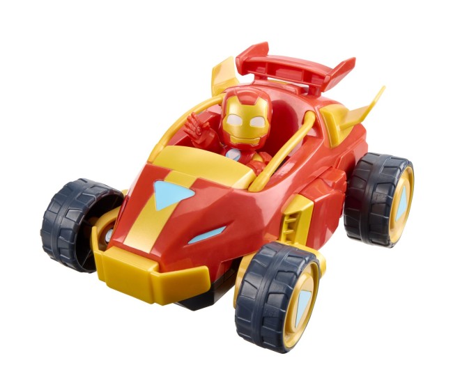 Marvel iron man si prietenii sai uimitori set vehicul 2 in 1 si figurina iron man Marvel iron man si prietenii sai uimitori set vehicul 2 in 1 si figurina iron man