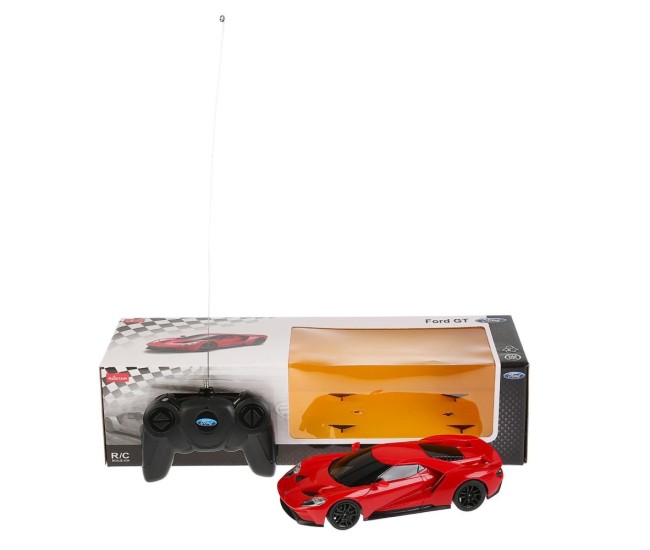 Masina cu telecomanda ford gt rosu scara 1 la 24 Masina cu telecomanda ford gt rosu scara 1 la 24