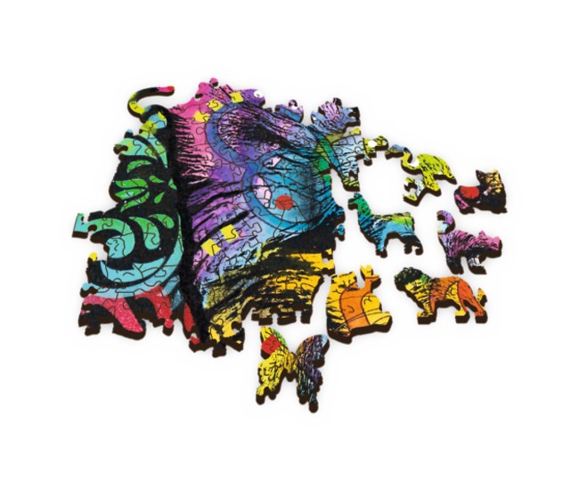 Puzzle trefl din lemn 500+1 piese catelusii dragalasi Puzzle trefl din lemn 500+1 piese catelusii dragalasi