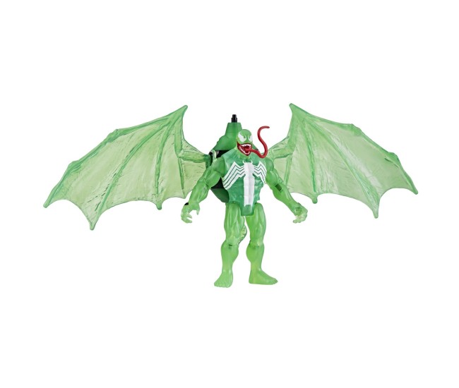 Hasbspiderman set vehicul si figurina green symbiote 10cm Hasbspiderman set vehicul si figurina green symbiote 10cm