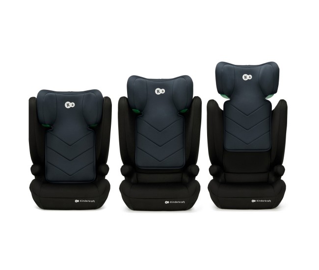 Scaun auto kinderkraft i-spark, i-size 100-150 cm, black Scaun auto kinderkraft i-spark, i-size 100-150 cm, black