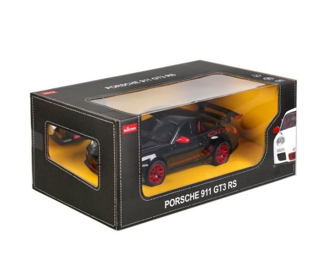 Masina cu telecomanda porsche gt3 negru cu scara 1 la 14 Masina cu telecomanda porsche gt3 negru cu scara 1 la 14
