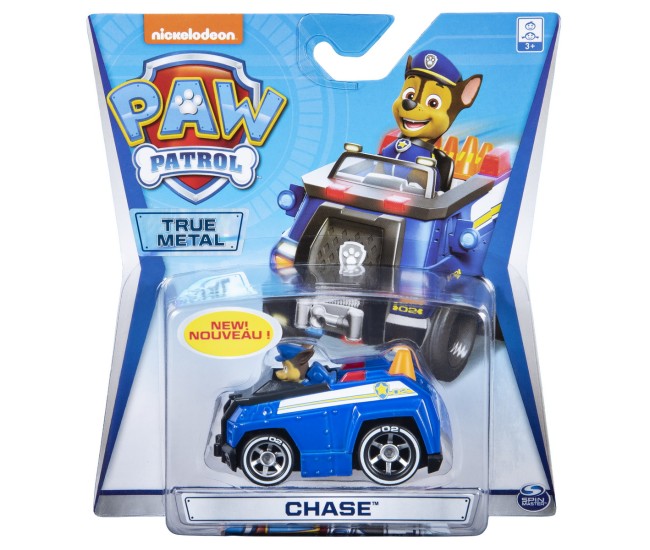 Patrula catelusilor macheta metalica chase super erou Patrula catelusilor macheta metalica chase super erou