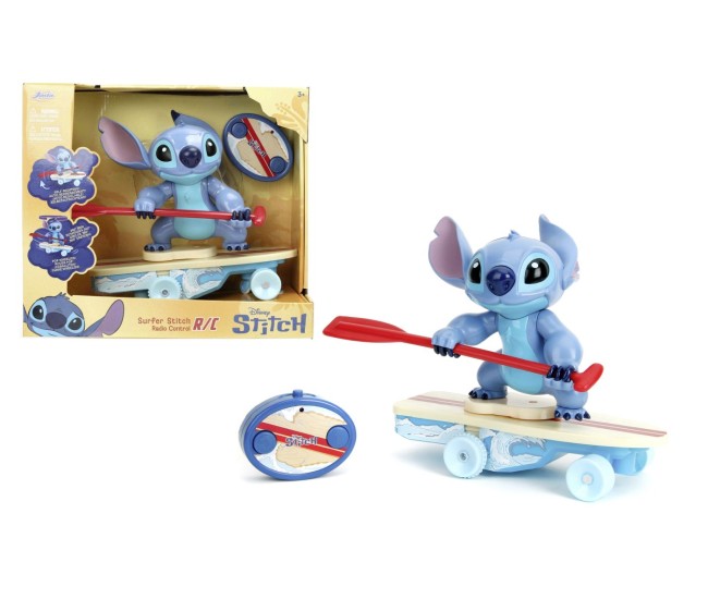 Jada disney stitch placa de surf cu telecomanda si figurina stitch Jada disney stitch placa de surf cu telecomanda si figurina stitch