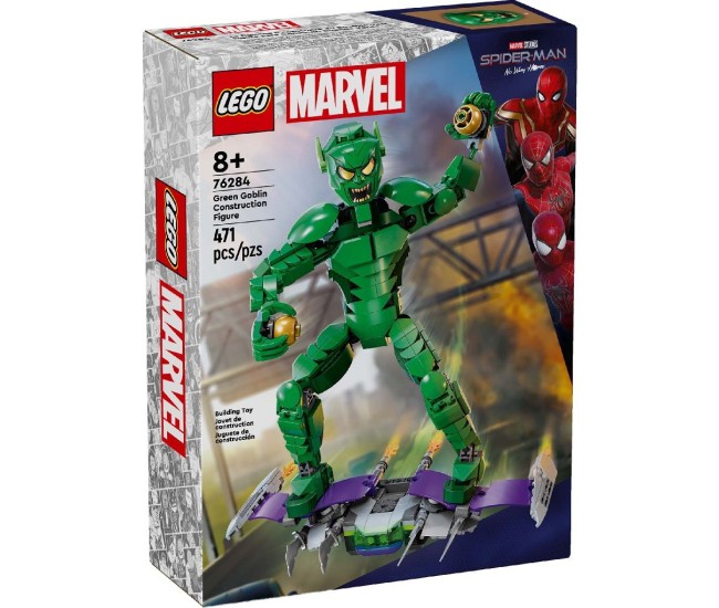 Lego marvel super heroes figurina de constructie green goblin 76284 Lego marvel super heroes figurina de constructie green goblin 76284