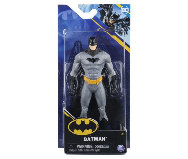 Figurina batman 15cm in armura gri Figurina batman 15cm in armura gri