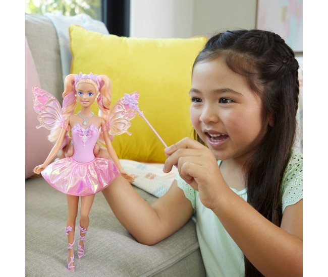Barbie color change zana magica cu par blond Barbie color change zana magica cu par blond