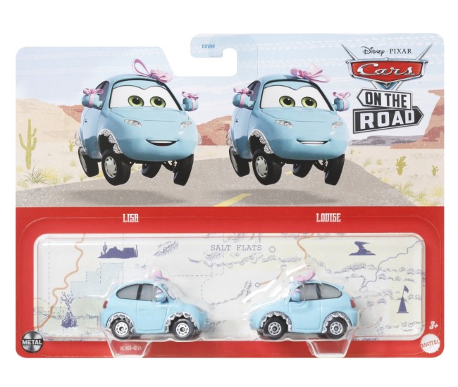 Cars3 set 2 masinute metalice lisa si louise Cars3 set 2 masinute metalice lisa si louise
