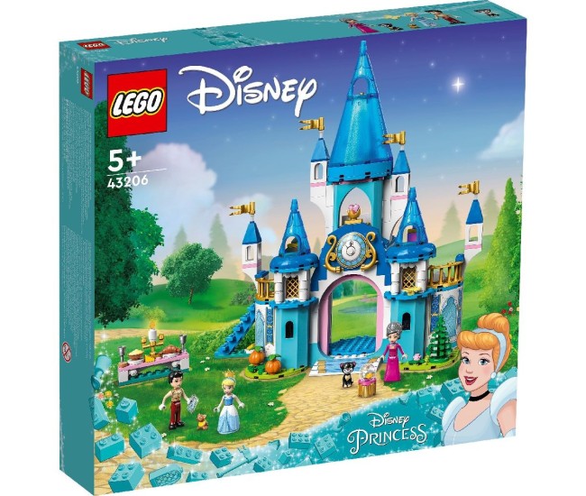 Lego disney princess castelul cenusaresei si al lui fat-frumos 43206 Lego disney princess castelul cenusaresei si al lui fat-frumos 43206