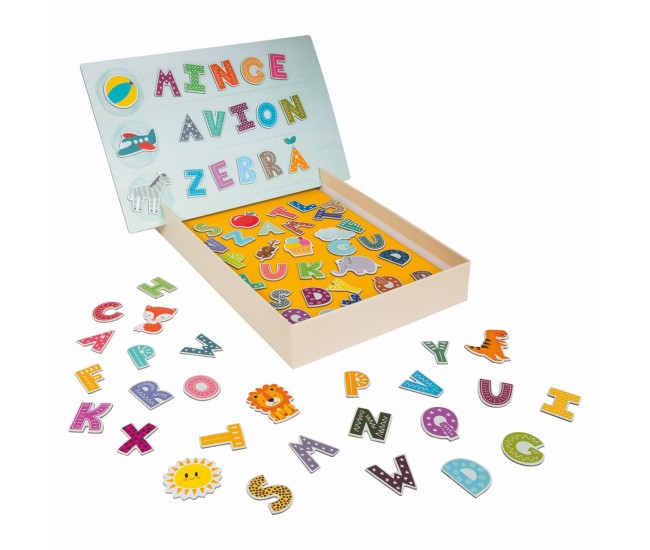 Happi hobbi jucarie magnetica alfabetul