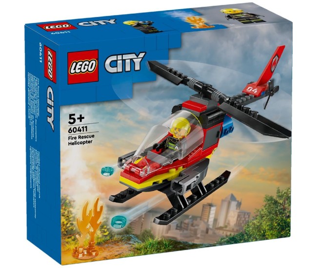 Lego city elicopter de pompieri 60411 Lego city elicopter de pompieri 60411