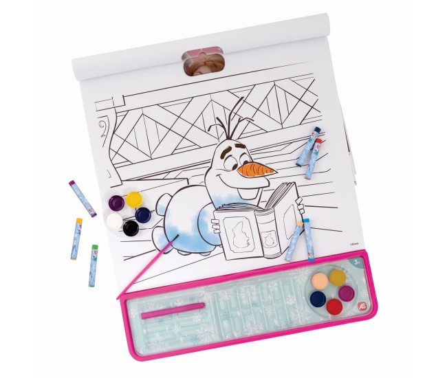 Happi hobbi set pentru pictura 5in1 gigablock frozen  aventura inghetata