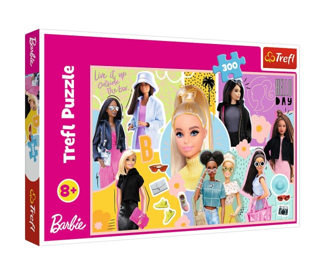 Puzzle trefl 300 barbie in lumea lui barbie Puzzle trefl 300 barbie in lumea lui barbie