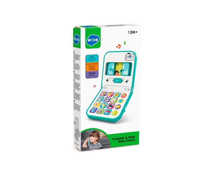 Telefon pentru copii pliabil si glisant Telefon pentru copii pliabil si glisant