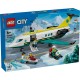 Lego city avion ambulanta pentru urgente 60465