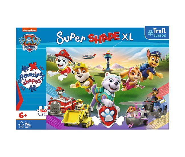 Puzzle trefl primo super shape xxl 160 patrula catelusilor Puzzle trefl primo super shape xxl 160 patrula catelusilor