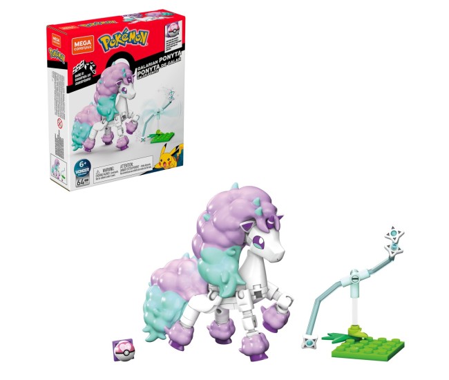 Pokemon mega construx galarian ponyta Pokemon mega construx galarian ponyta