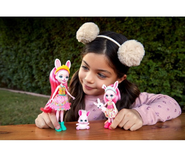 Enchantimals set papusi surori si animalutele lor bree bunny si twist si bedelia bunny si tappy Enchantimals set papusi surori si animalutele lor bree bunny si twist si bedelia bunny si tappy