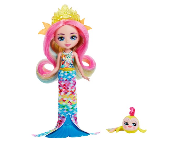 Enchantimals papusi si animalute radia rainbow fish si flo Enchantimals papusi si animalute radia rainbow fish si flo