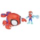 Spidey si prietenii lui uimitori marvel set figurina 7.6cm si submarinul crab paianjen Spidey si prietenii lui uimitori marvel set figurina 7.6cm si submarinul crab paianjen