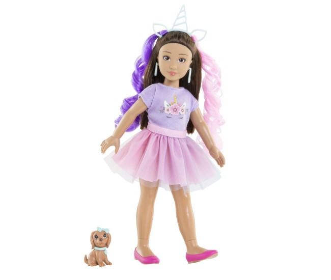 Corolle set unicorn papusa luna 28cm Corolle set unicorn papusa luna 28cm