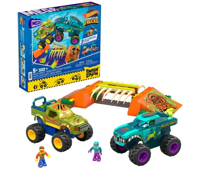 Hot wheels monster truck mega bloks set mega wrex Hot wheels monster truck mega bloks set mega wrex