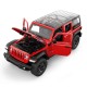 Masinuta metalica jeep wrangler rubicon 4xe rosu scara 1 la 24 Masinuta metalica jeep wrangler rubicon 4xe rosu scara 1 la 24