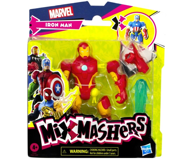 Marvel avengers mix mashers figurina iron man 12cm Marvel avengers mix mashers figurina iron man 12cm