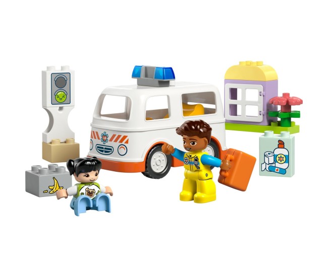 Lego duplo ambulanta si sofer 10447 Lego duplo ambulanta si sofer 10447