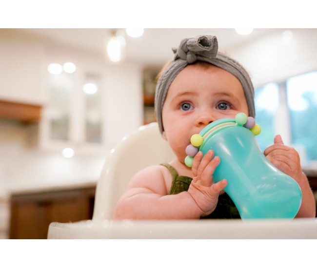 Cana cu pai abacus 340 ml, melii, albastru