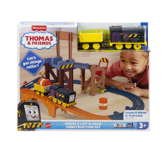 Thomas set de constructie ridica si incarca marfa cu diesel Thomas set de constructie ridica si incarca marfa cu diesel