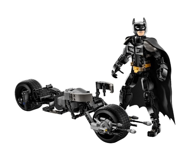 Lego super heroes figurina de constructie batman si motocicleta bat-pod 76273 Lego super heroes figurina de constructie batman si motocicleta bat-pod 76273