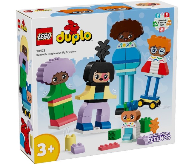 Lego duplo oameni construibili cu emotii mari 10423 Lego duplo oameni construibili cu emotii mari 10423