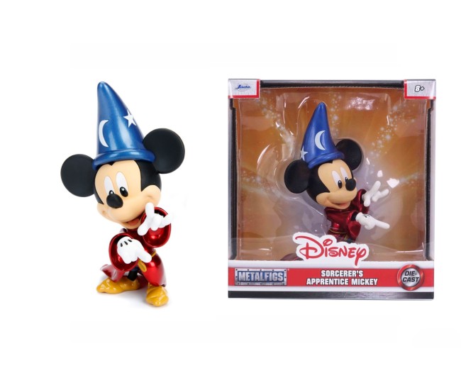 Jada figurina metalica mickey mouse in costum sorcerer 15cm Jada figurina metalica mickey mouse in costum sorcerer 15cm
