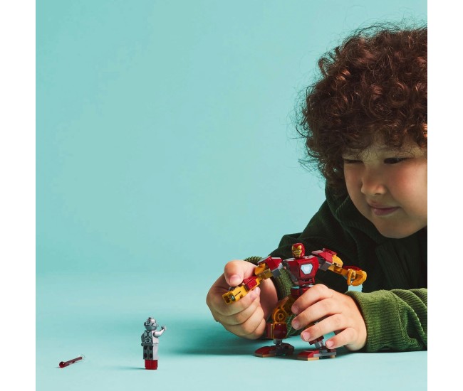 Lego super heroes robotul iron man vs. ultron 76307