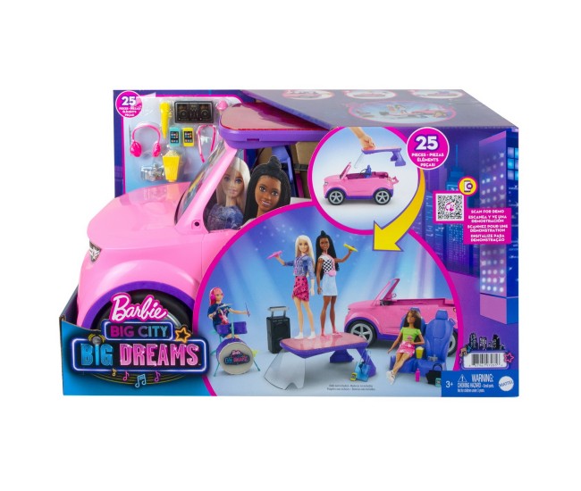 Barbie masina 2in1