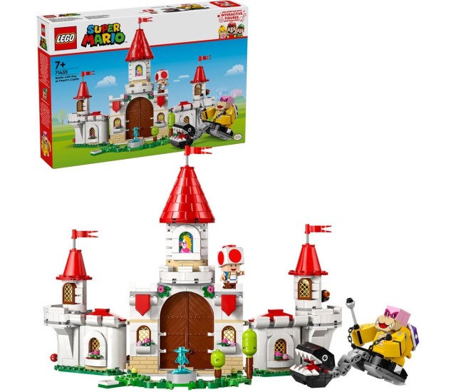 Lego super mario batalia cu roy la castelul lui peach 71435 Lego super mario batalia cu roy la castelul lui peach 71435